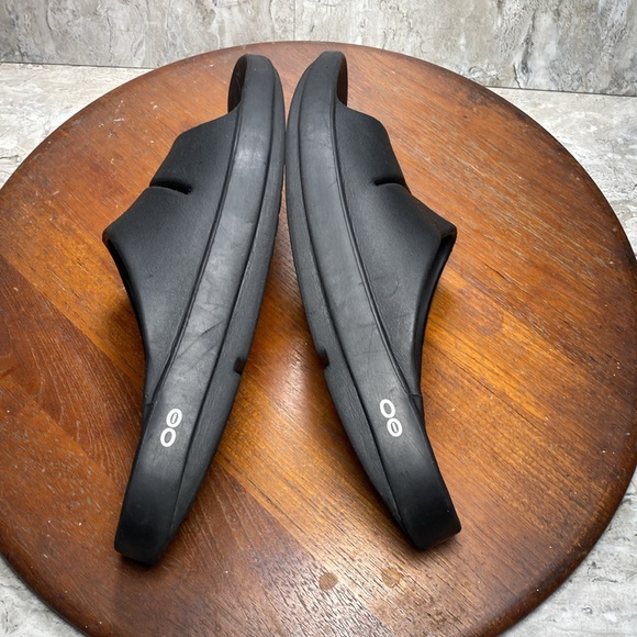 OOFOS OOahh Black Men’s Sandal Slides - Size: 11 - Picture 5 of 7